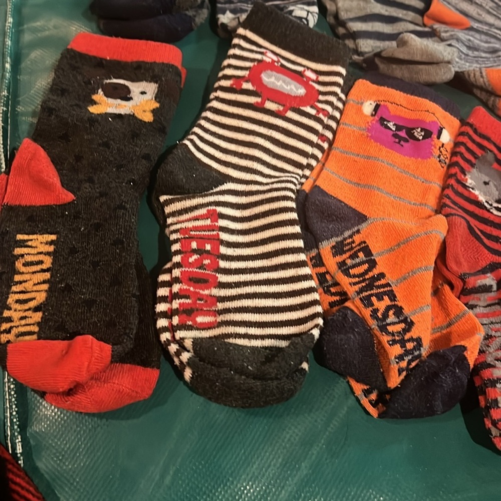 Colorful Patterned Socks Set - Picture 2 of 5